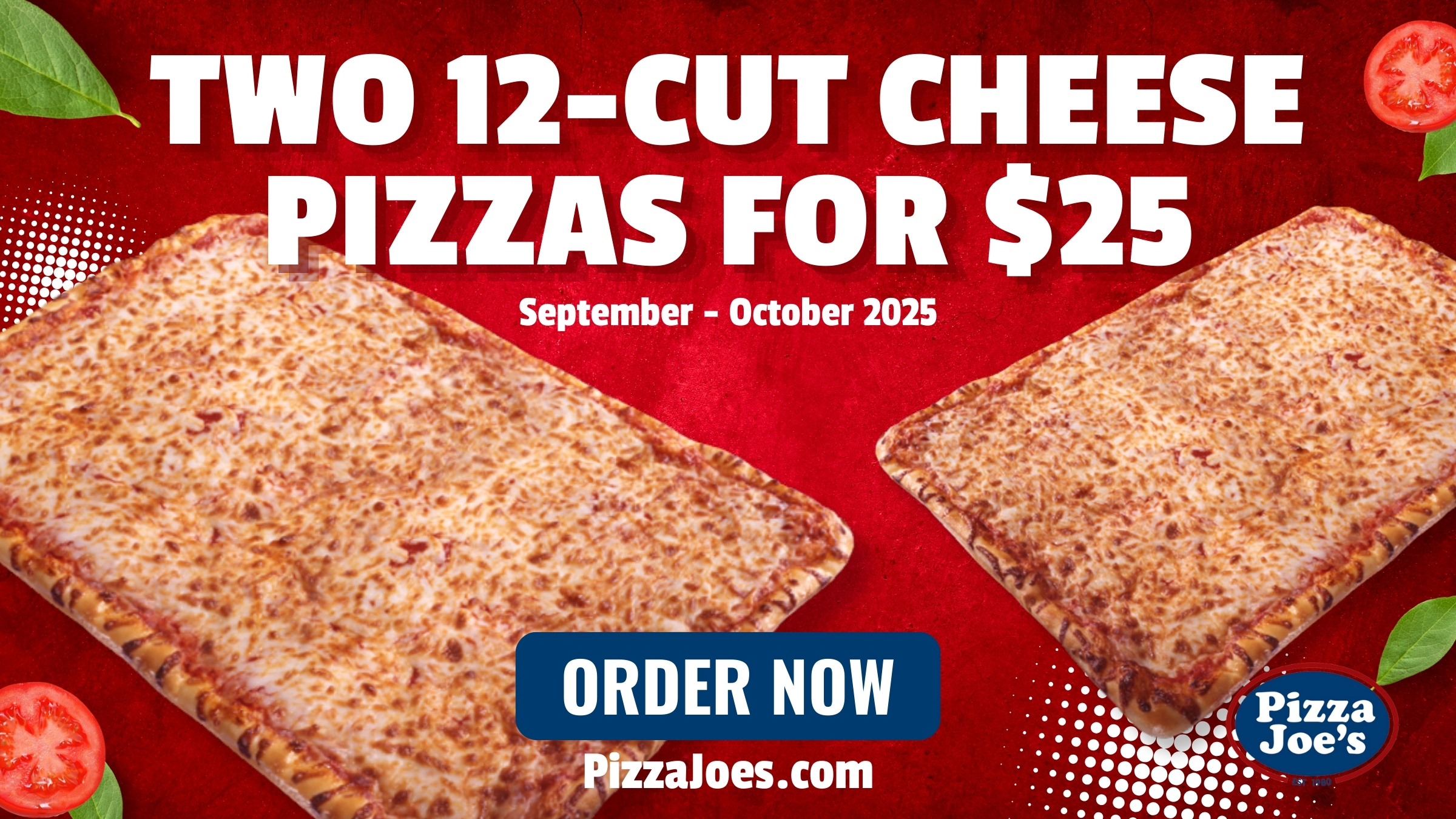 Pizza Joes - 12-cut Horizontal