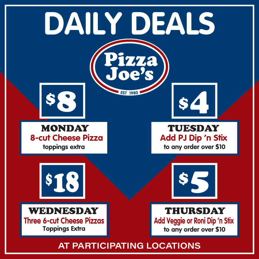 PJ Daily Deals 2026 Facebook